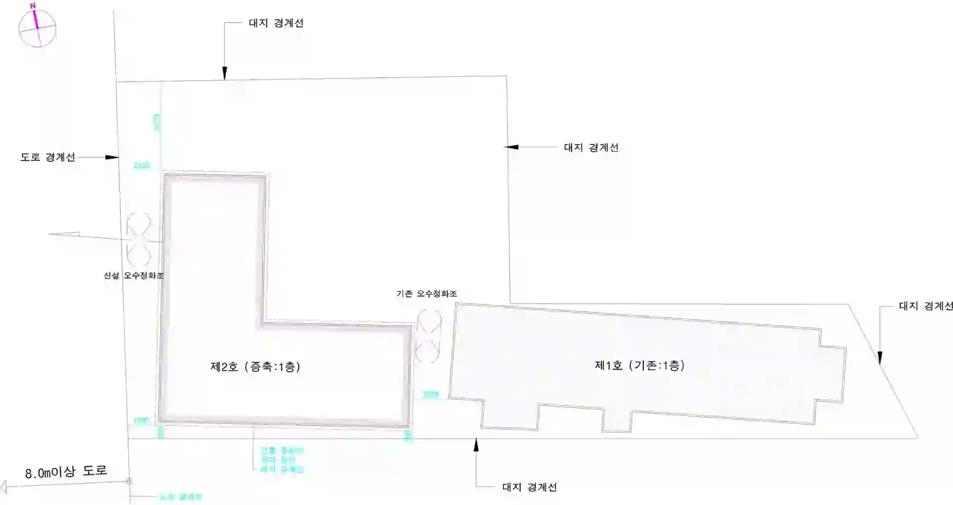 초성리 301-5 배치도 이미지